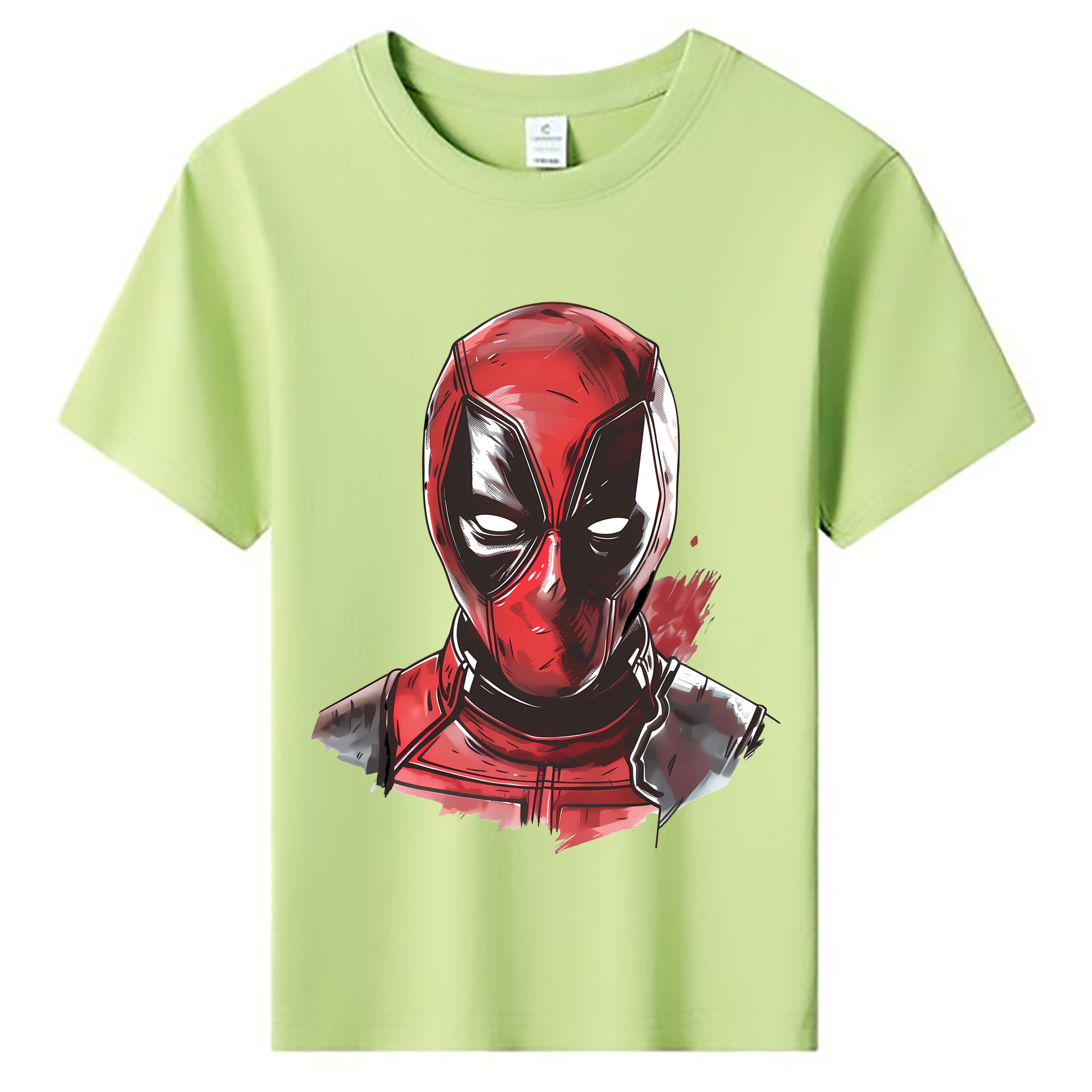 （画像用） Deadpool デッドプール 綿100％キッズTシャツ（フロントプリント）
